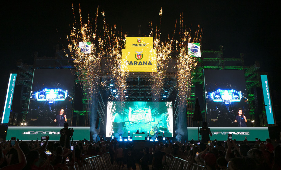 Pontal do Paraná, 09 de janeiro de 2026 - Público na Arena Marisol durante o Verão Maior Paraná.