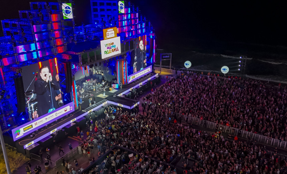 Verão Maior Paraná 2026 iguala público de 2025 em apenas três finais de semana