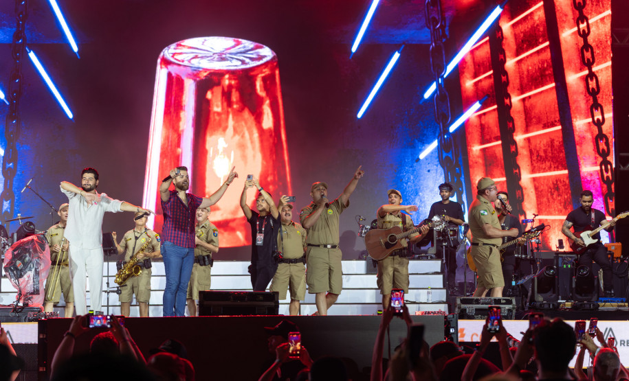 Eles estão de volta: Banda da PM vai abrir grandes shows do Verão Maior Paraná