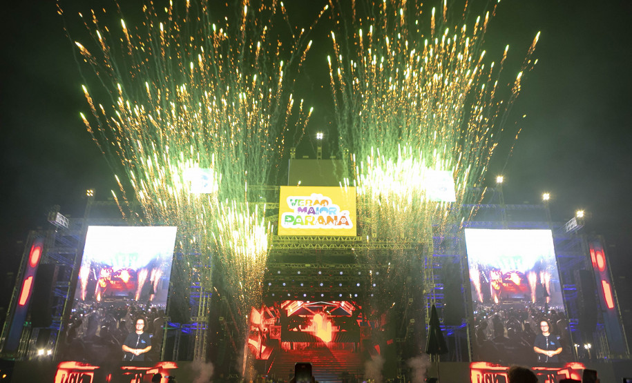 Pontal do Paraná, 09 de janeiro de 2026 - Público na Arena Marisol durante o Verão Maior Paraná.