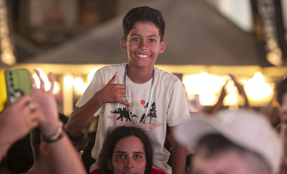 Pontal do Paraná, 09 de janeiro de 2026 - Público na Arena Marisol durante o Verão Maior Paraná.