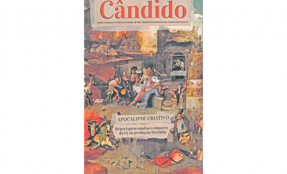 Jornal Cândido debate o uso da Inteligência Artificial na produção literária