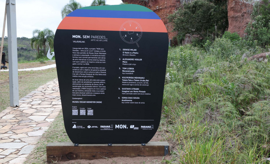 Parque Estadual de Vila Velha vira museu a céu aberto com projeto do MON