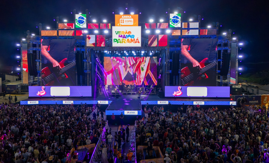 Paralamas do Sucesso voltam a empolgar público com hits atemporais em retorno ao Litoral paranaense