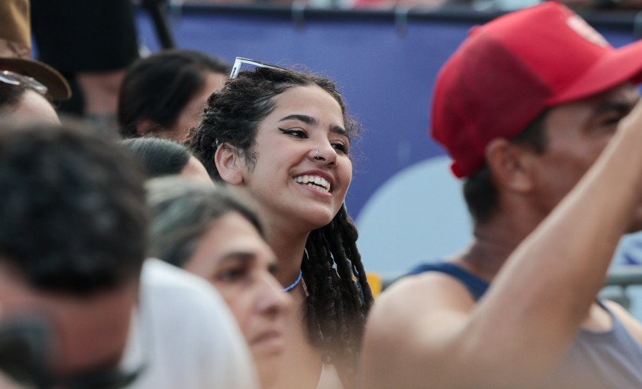 A dupla Israel e Rodolffo  durante  apresentação do seu  show  no Verão Maior Paraná, em Matinhos - 08/02/2026