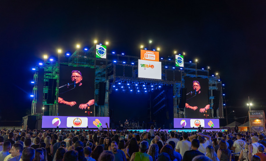 Paralamas do Sucesso voltam a empolgar público com hits atemporais em retorno ao Litoral paranaense