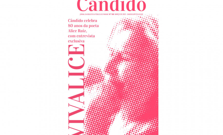 Cândido de março celebra a vida e obra de Alice Ruiz, que completou 80 anos
