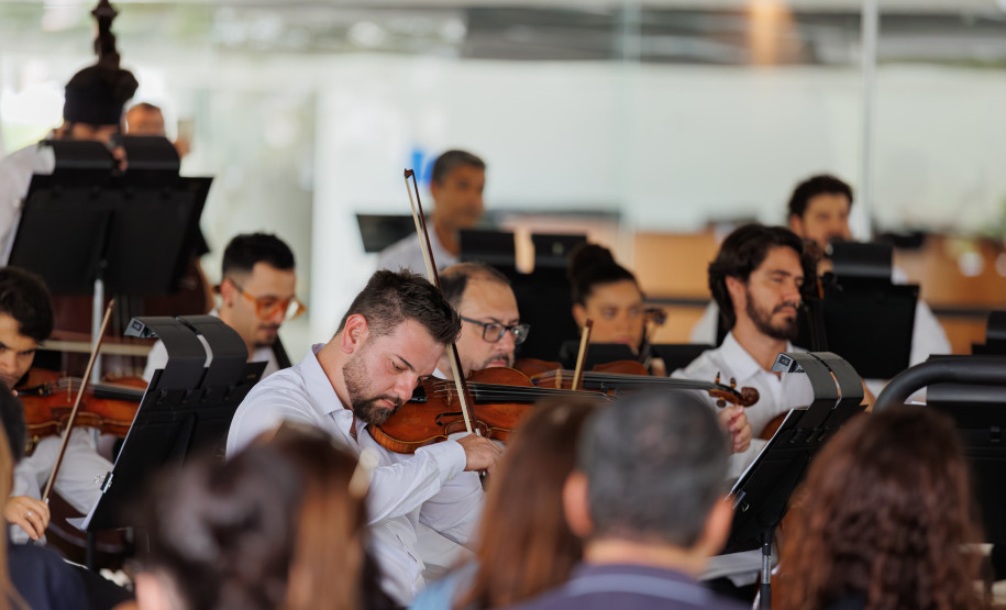 Mil pessoas prestigiam primeiro concerto do ano da OSP no Museu Oscar Niemeyer