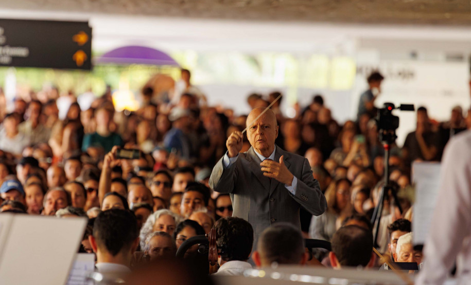 Recorde de público: mais de 3 mil pessoas acompanham concerto da OSP no MON