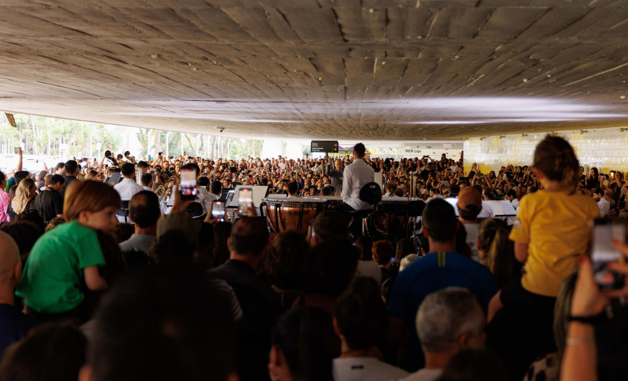 Recorde de público: mais de 3 mil pessoas acompanham concerto da OSP no MON