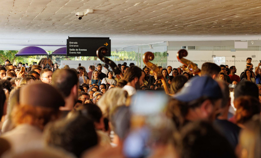 Recorde de público: mais de 3 mil pessoas acompanham concerto da OSP no MON