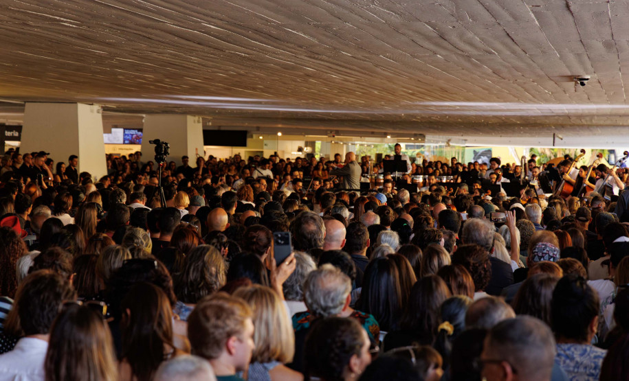 Recorde de público: mais de 3 mil pessoas acompanham concerto da OSP no MON