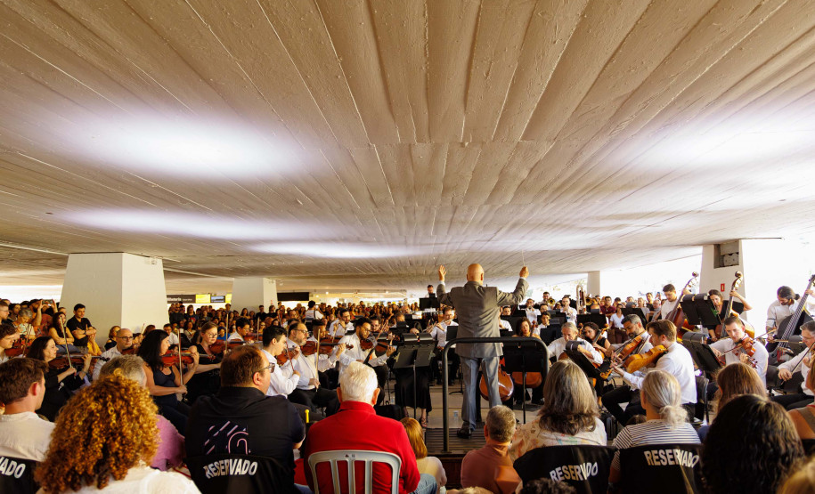 Recorde de público: mais de 3 mil pessoas acompanham concerto da OSP no MON