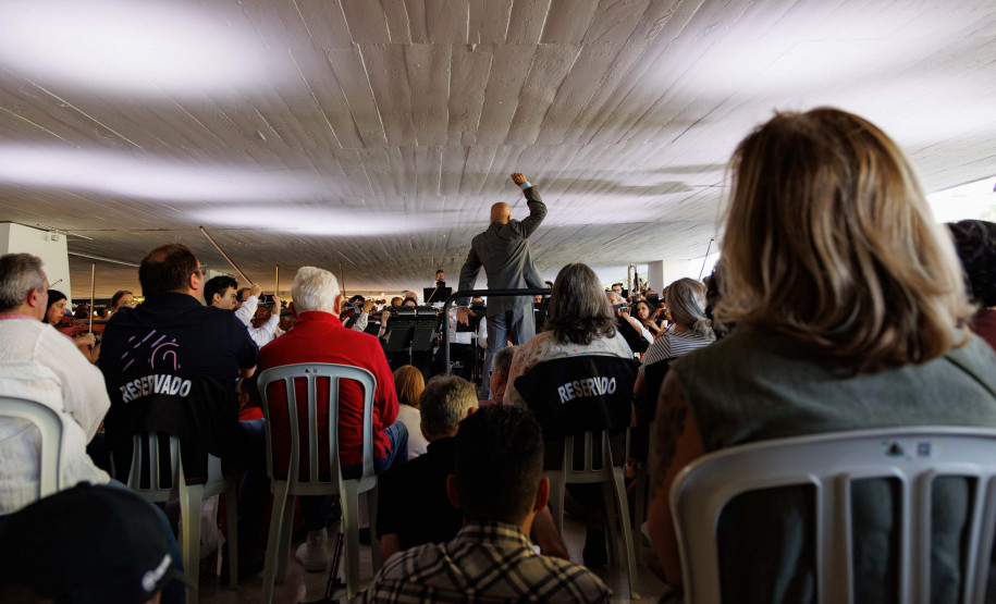 Recorde de público: mais de 3 mil pessoas acompanham concerto da OSP no MON