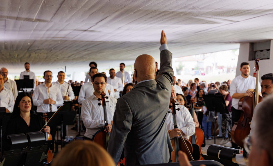 Recorde de público: mais de 3 mil pessoas acompanham concerto da OSP no MON