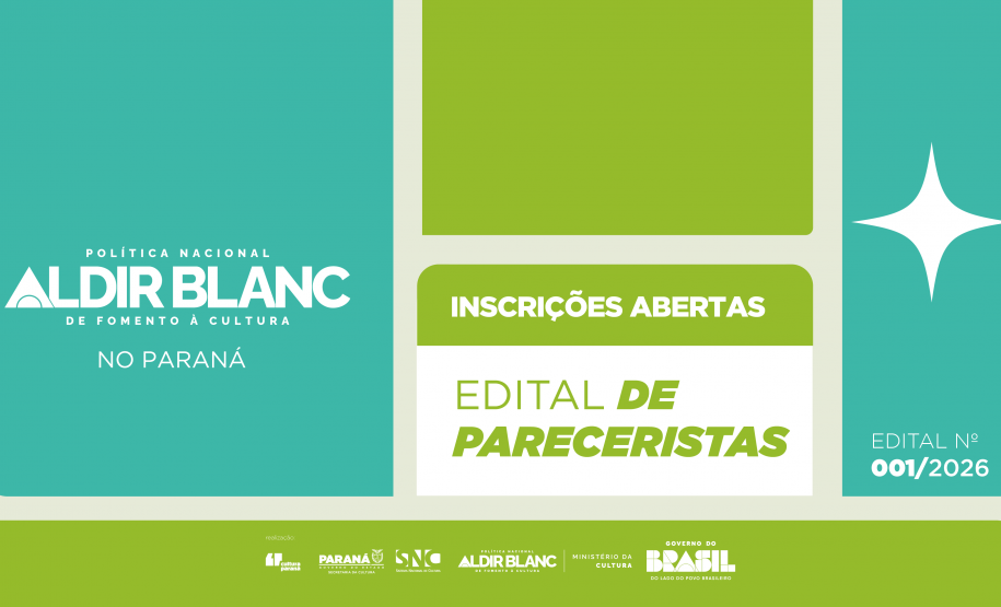 Governo do Estado lança edital de pareceristas para análise de editais da PNAB e do Profice