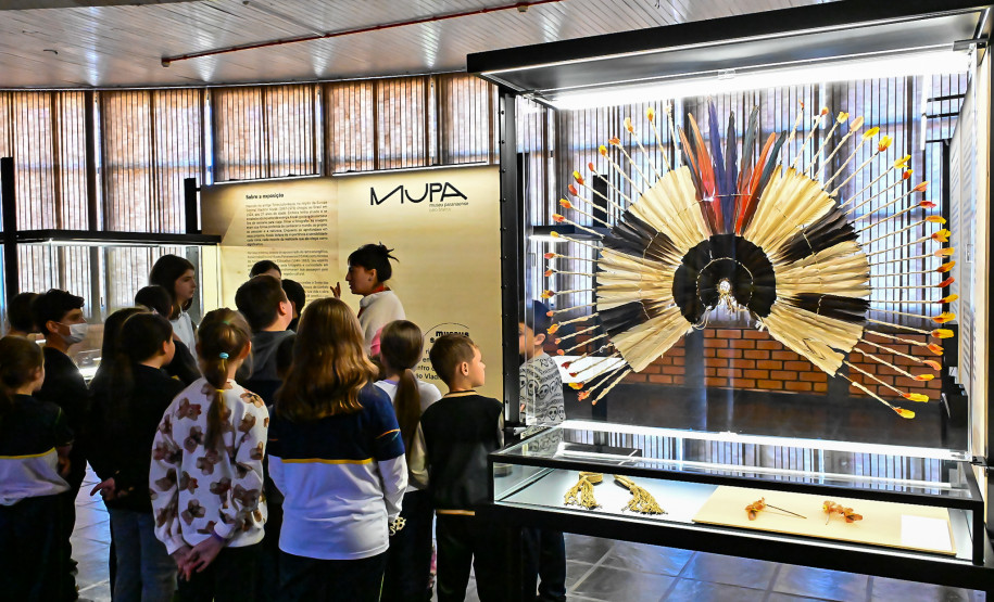 Patrimônio, memória e descoberta: 200 alunos visitam o Museu Satélite MUPA Pato Branco