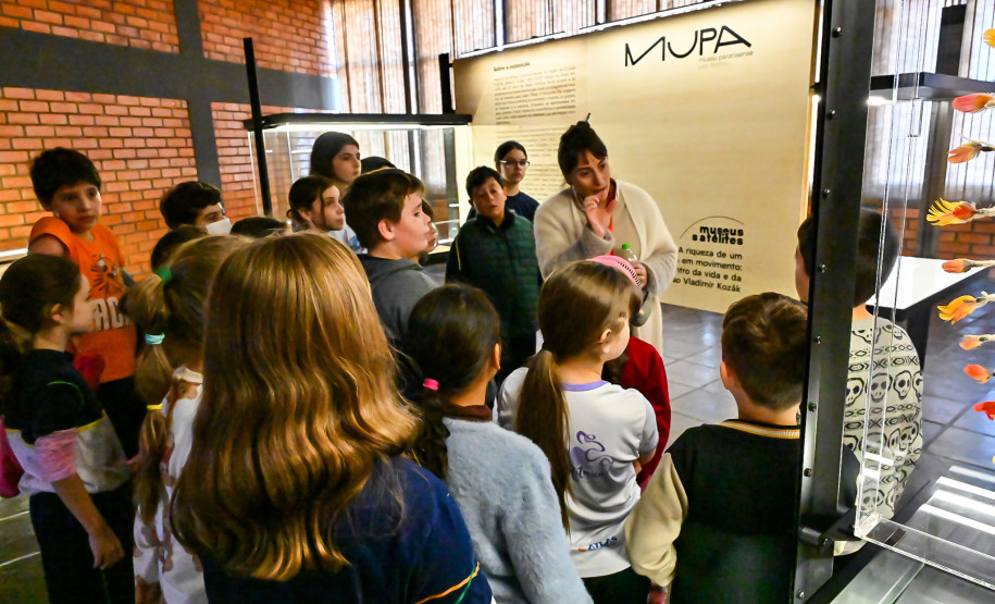 Patrimônio, memória e descoberta: 200 alunos visitam o Museu Satélite MUPA Pato Branco