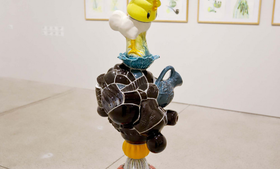 Exposição “Teia à Toa”, do artista Barrão, entra na reta final no MON