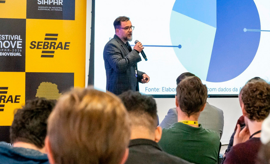 Estudo inédito realizado pela SEEC e SebraePR sobre setor audiovisual paranaense é apresentado em festival