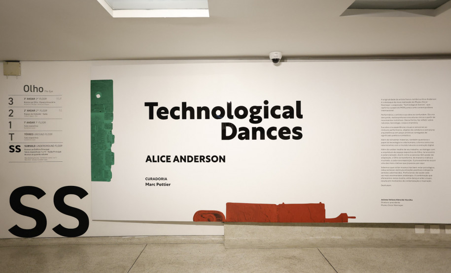 Mostra "Technological Dances", da artista Alice Anderson, fica em cartaz até domingo no MON