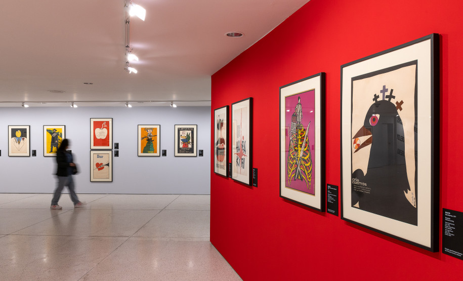 Exposição “Sonhos de Cinema: Arte para a Sétima Arte” fica até este domingo no MON