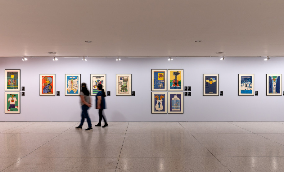 Exposição “Sonhos de Cinema: Arte para a Sétima Arte” fica até este domingo no MON