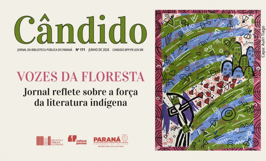 Jornal Cândido de junho traz edição especial sobre a produção literária indígena