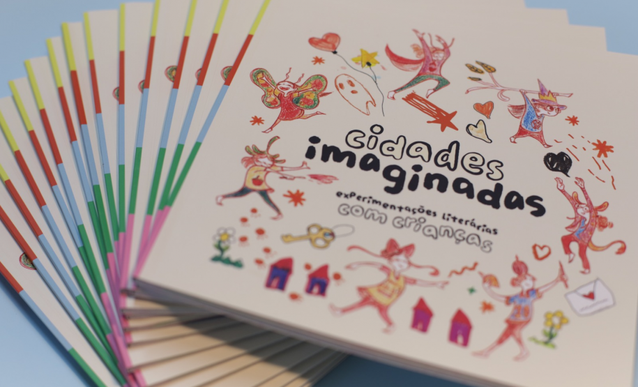 Com apoio do Governo do Estado, projeto Cidades Imaginadas lança livro criado por meninas em Curitiba e celebra a potência das infâncias