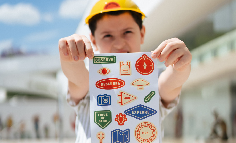 Museu Oscar Niemeyer lança a iniciativa Mini Art Hunter para o público infantil