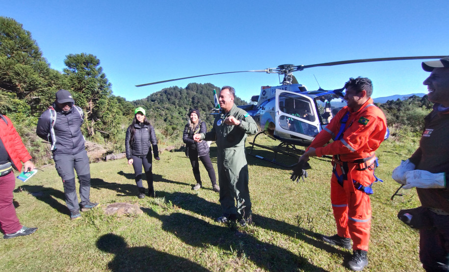 Governo do Paraná participa de ação no Parque Estadual Pico Paraná para reforçar a conservação e orientar visitantes