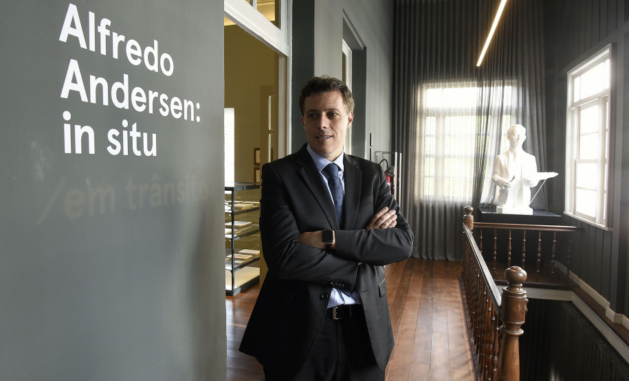 O novo diretor do MCAA e CJAP, Luiz Vidal.