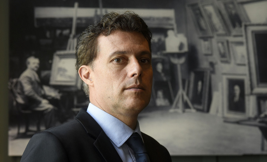 O diretor do MCAA e CJAP, Luiz Vidal.