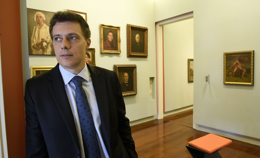 O diretor do MCAA e CJAP, Luiz Vidal.