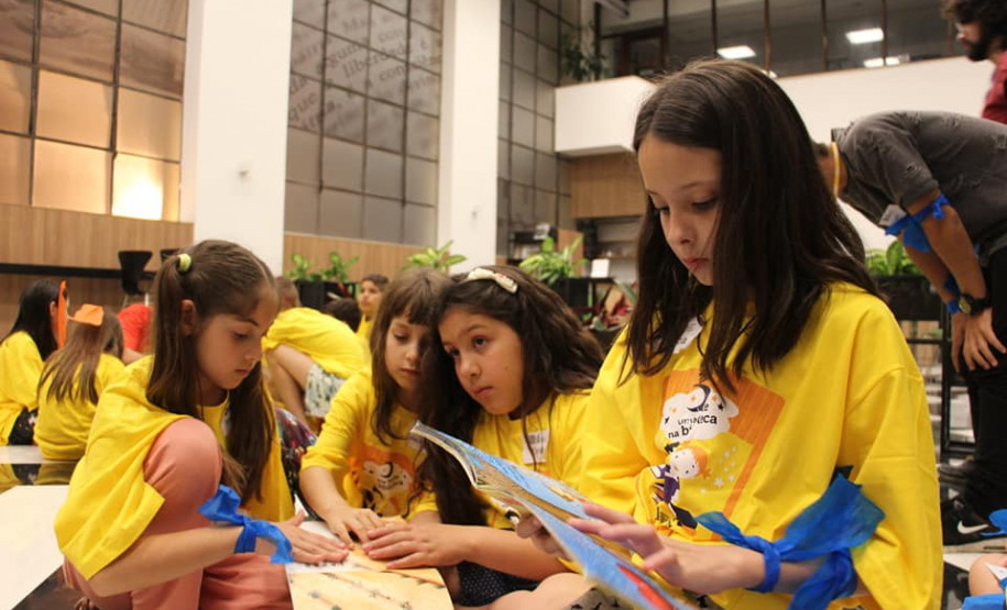 Biblioteca tem programação especial para as crianças durante as férias Biblioteca tem programação especial para as crianças durante as férias.