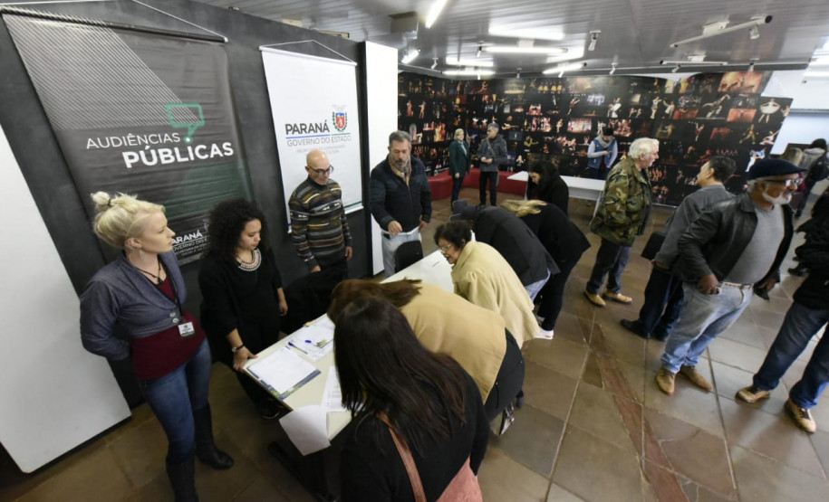 Audiência Pública de Cultura 2019 encerra o ciclo nesta quinta-feira (4), no Guairinha em Curitiba.