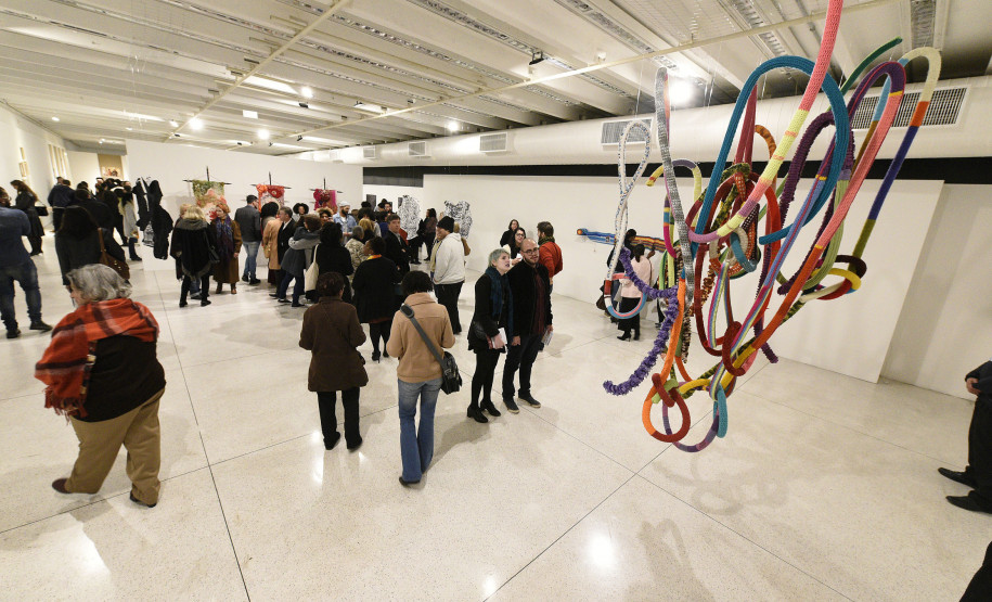 Após a homenagem, público conferiu a exposição "Ero Ere: Negras Conexões".