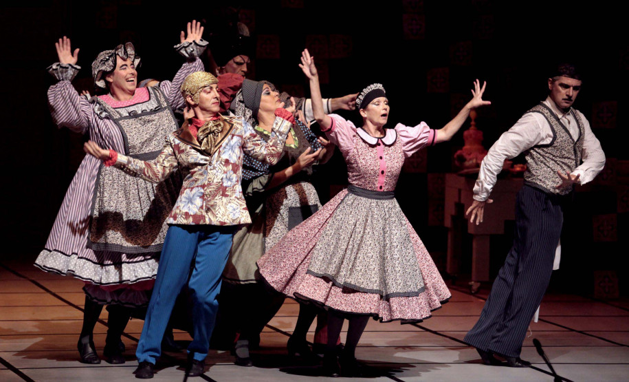 Corpos artísticos do Teatro Guaíra viajam pelo Brasil.