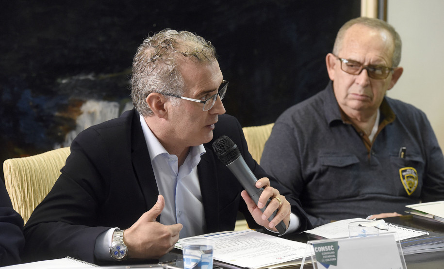 Reunião do Conselho Estadual de Cultura(CONSEC). Curitiba, 30 de agosto de 2019.