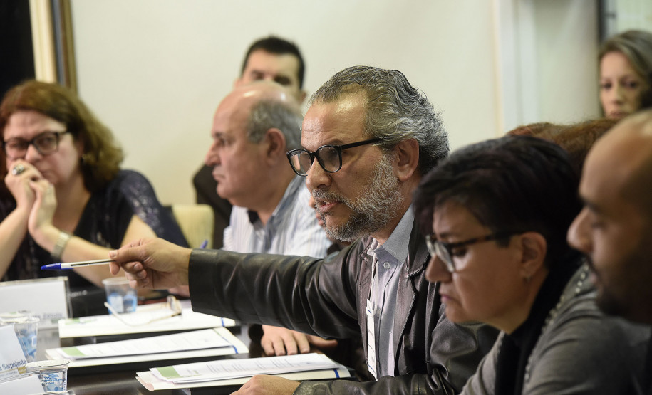 O presidente da Comissão do Profice (CProfice) e integrante do CONSEC, representante do Audiovisual, Jeferson Ayetta de Miranda.