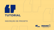 Inscrição do projeto